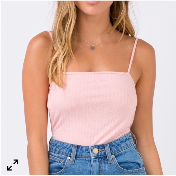 Motel Rocks Tops - Motel Ribbed Bodysuit